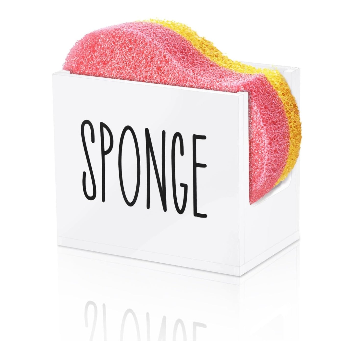 Sponge Holder in White