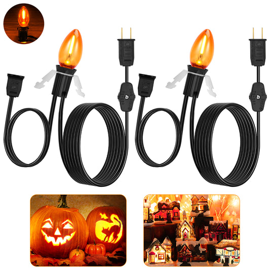 Accessory Cord with Bulbs and Outlet