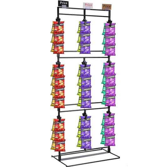 Potato Chip Rack Display Stand