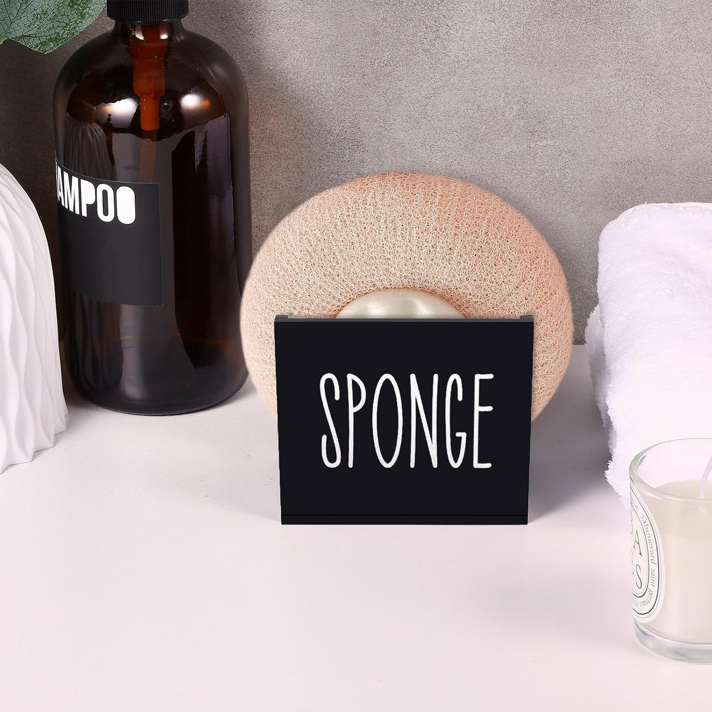 Sponge Holder in Black