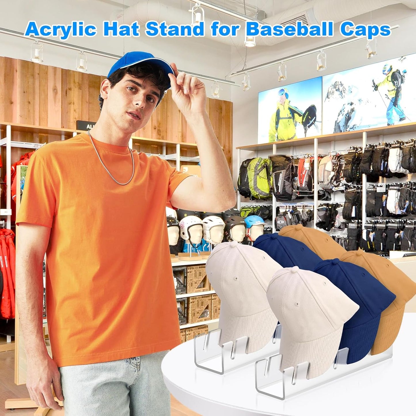 Hat Stand for Baseball Caps