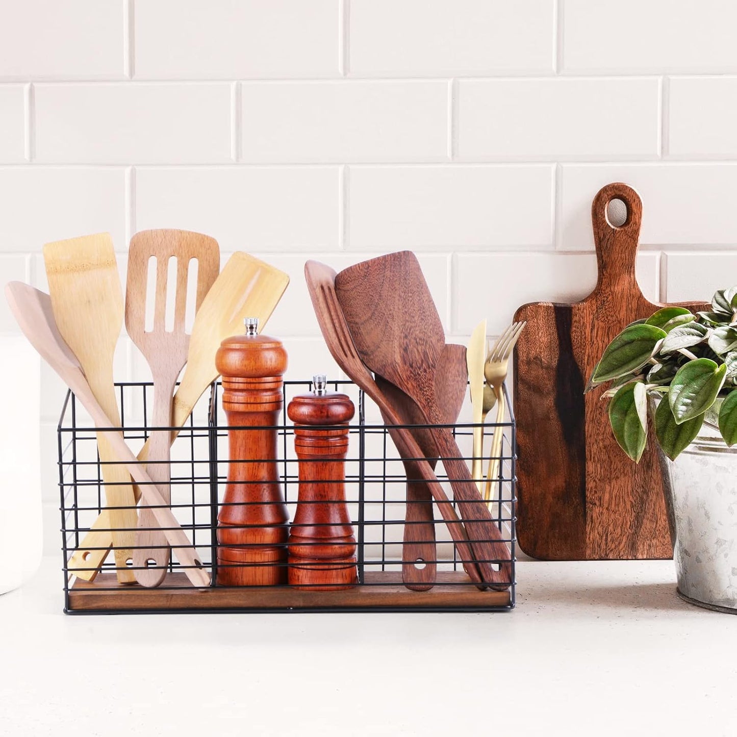 Utensil Holder for Kitchen Counter