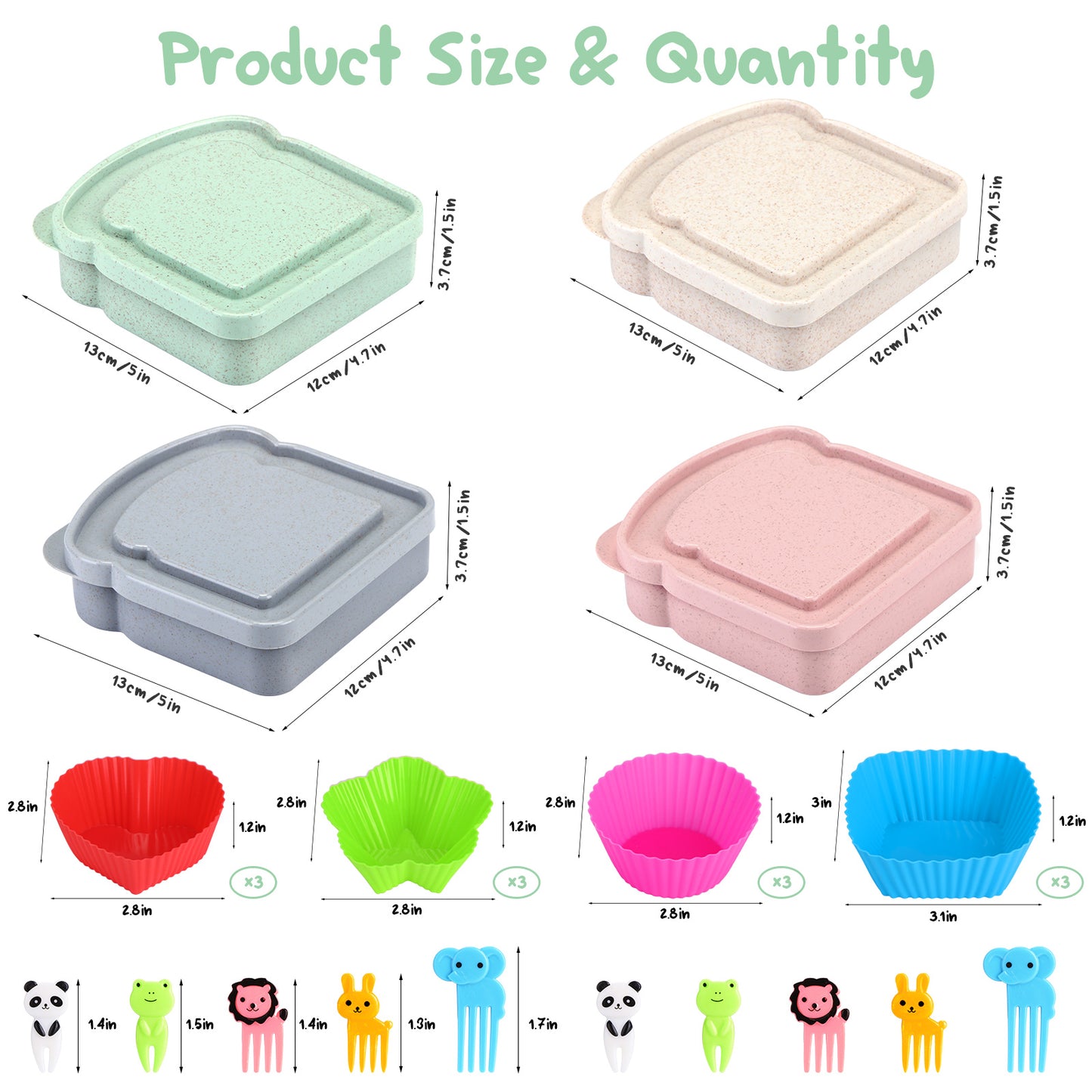 Sandwich Containers