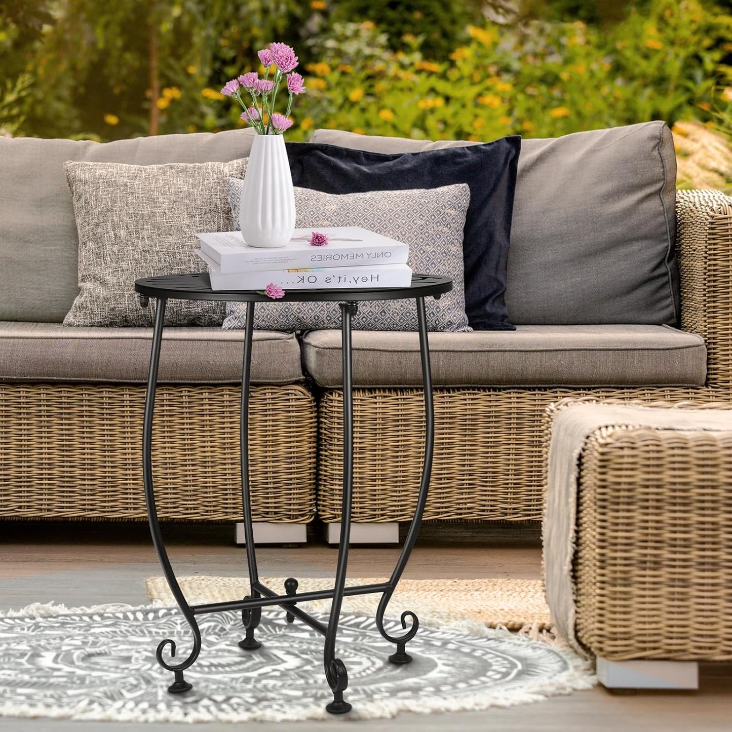 Outdoor Side Table with Style C